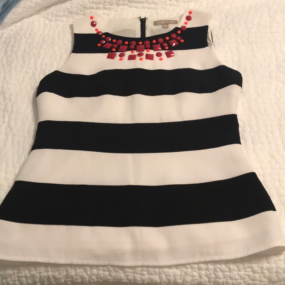 BANANA REPUBLIC jeweled tank top